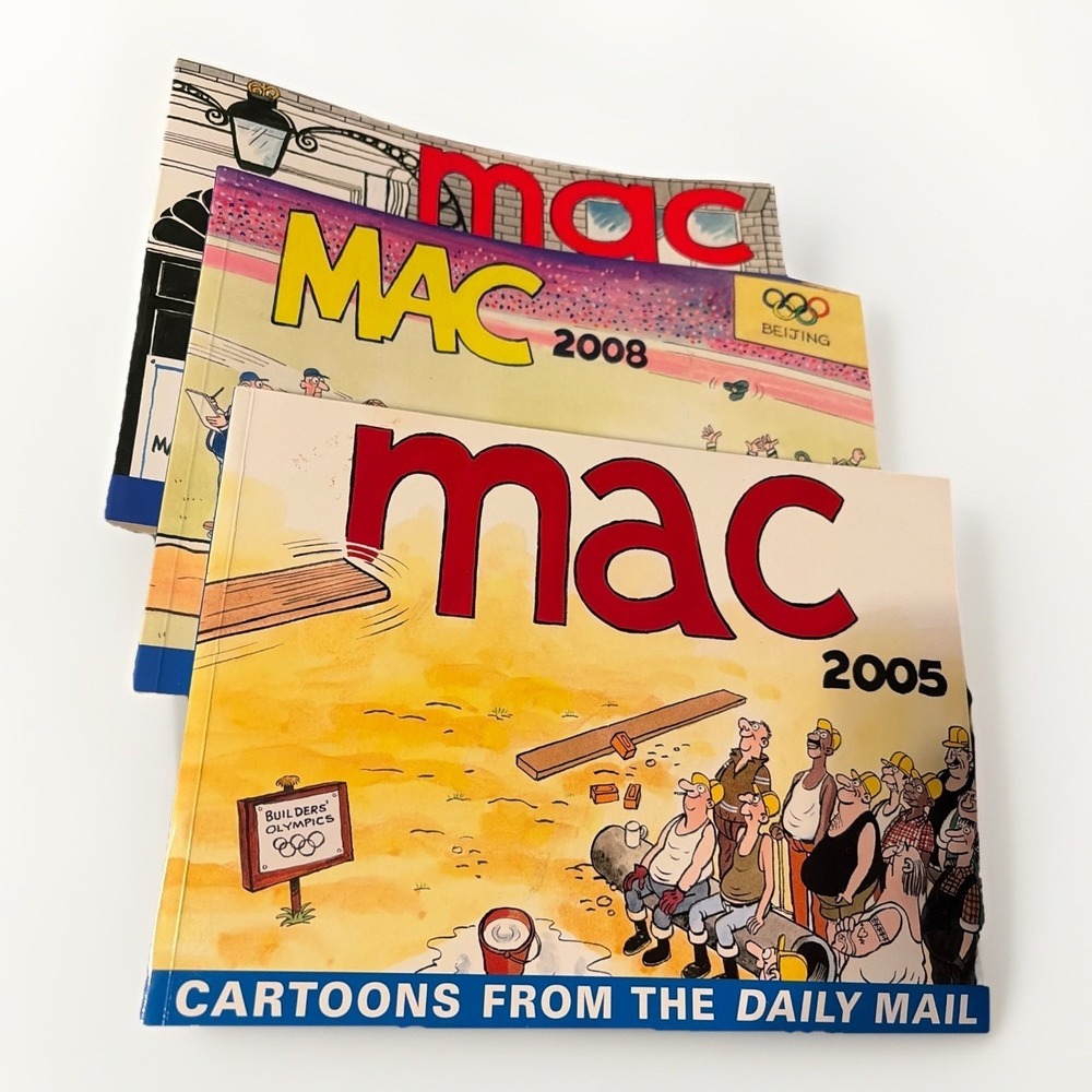 Mac 2005 2008' 2007 - Historical Daily Mail Cartoon Paperback‎ Collection,